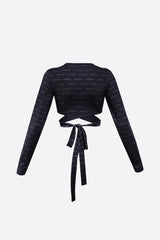 Wear Three Points Frida Black Lace Crop