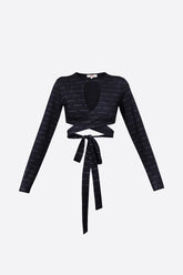 Wear Three Points Frida Black Lace Crop