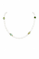 Chaseldor Blanche Natural Stone Necklace