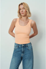 Wear Three Points Eternal Corded Salmon Top
