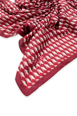 Dellel Deri Burgundy Freesia Scarf
