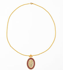 Maison Lygos Sophia Oval Medaillon