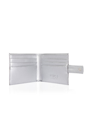 Rotco Dominion Silver Wallet Vegan