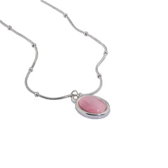 Chaseldor Oval Stone Necklace