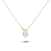 Chaseldor Minimal Lock Necklace