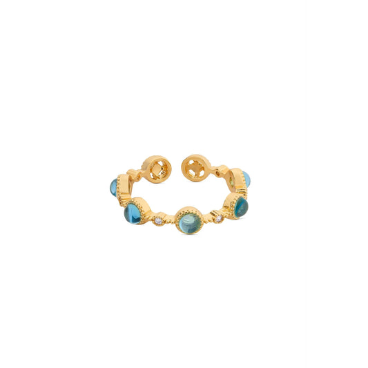 Chaseldor Blue Stone Mini Ring