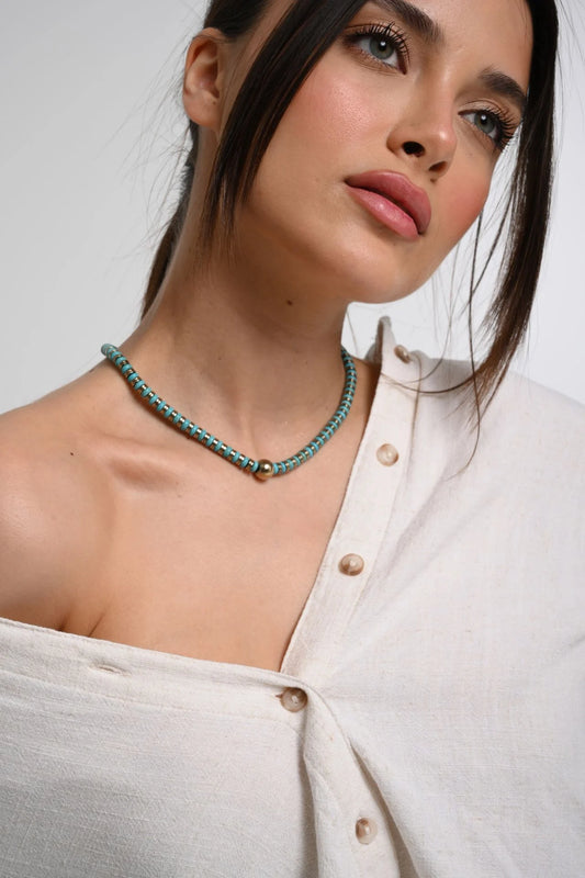 Chaseldor DIANA BLUE NECKLACE