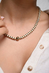 Chaseldor DIANA WHITE NECKLACE