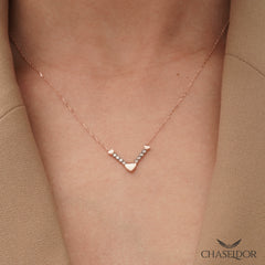 Chaseldor Elegant Heart Necklace