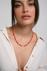 Chaseldor HESTIA RED NECKLACE