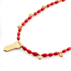 Chaseldor HESTIA RED NECKLACE