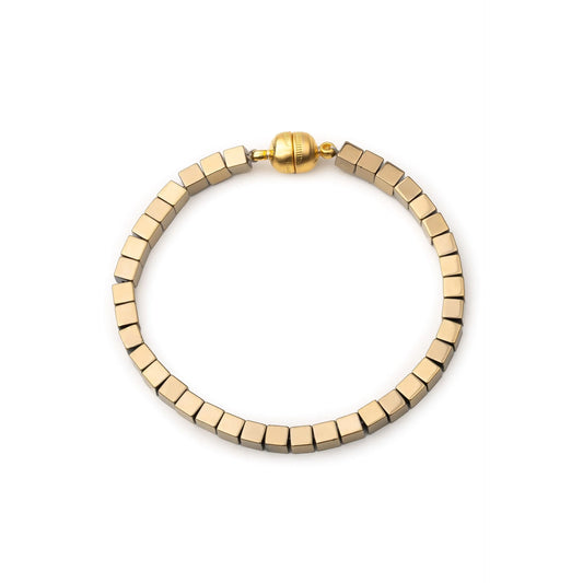 Chaseldor Lidya Gold Color Natural Stone Women Bracelet