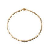 Chaseldor Lidya Gold Color Natural Stone Women Necklace