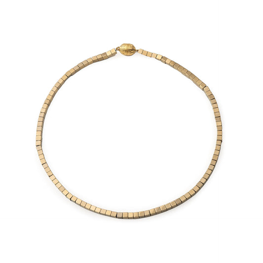 Chaseldor Lidya Gold Color Natural Stone Women Necklace