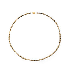 Chaseldor Nadia Gold Color Natural Stone Women's Necklace