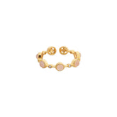 Chaseldor Pembe Stone Mini Ring