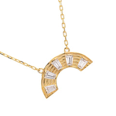 Chaseldor Rainbow Gold Silver Necklace