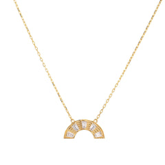 Chaseldor Rainbow Gold Silver Necklace