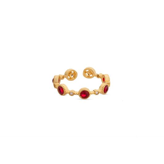 Chaseldor Red Stone Mini Ring