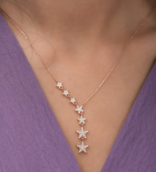 Chaseldor Silver Star Necklace