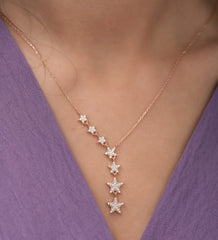Chaseldor Silver Star Necklace