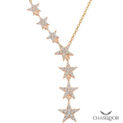 Chaseldor Silver Star Necklace