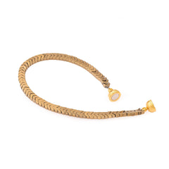 Chaseldor Sisu Gold Color Natural Stone Women Bracelet