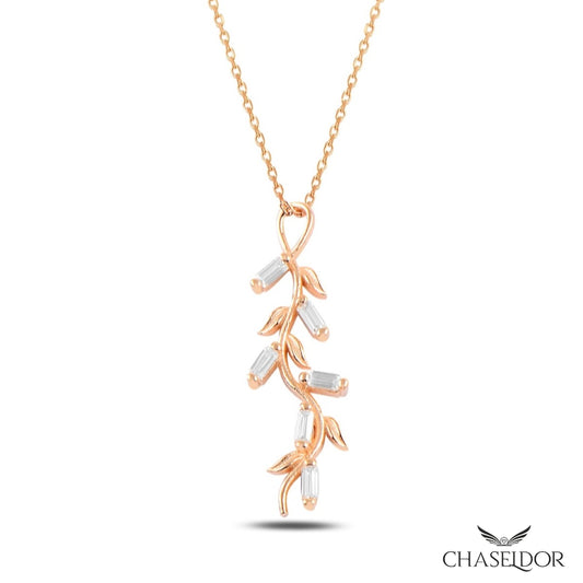 Chaseldor Stone Ivy Necklace