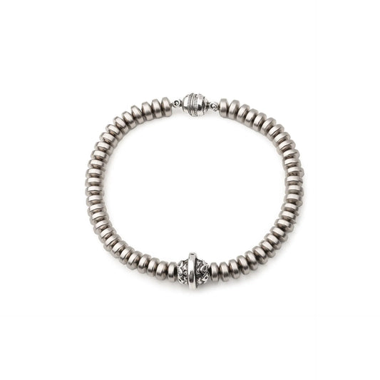 Chaseldor Orenda Gray Natural Stone Men's Bracelet