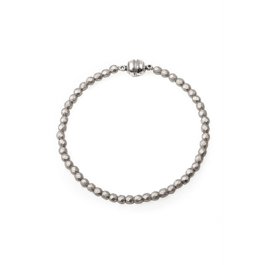 Chaseldor Marsel Gray Natural Stone Men's Bracelet