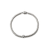 Chaseldor Opia Gray Natural Stone Men's Bracelet