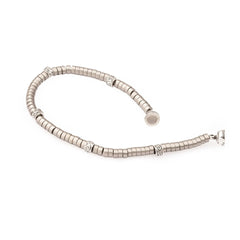 Chaseldor Onsra Gray Natural Stone Men's Bracelet