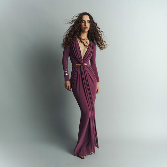 Alia Studio Claret Dress