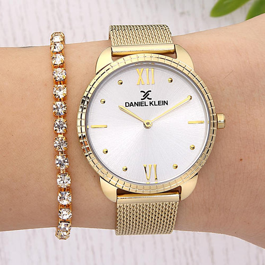 DANIEL KLEIN DK.1.12912.3 Bileklik Hediyeli Kadın Kol Saati