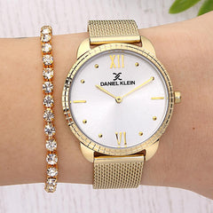 DANIEL KLEIN DK.1.12912.3 Bileklik Hediyeli Kadın Kol Saati