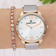 DANIEL KLEIN DK.1.12912.4 Bileklik Hediyeli Kadın Kol Saati