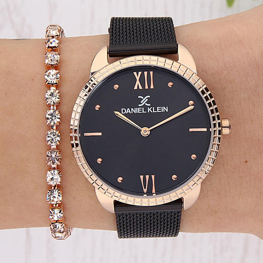 DANIEL KLEIN DK.1.12912.5 Bileklik Hediyeli Kadın Kol Saati