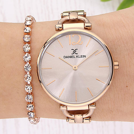 DANIEL KLEIN DK012860D-03 Bileklik Hediyeli Kadın Kol Saati