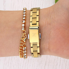 DANIEL KLEIN DKE.1.10677-4 Bileklik Hediyeli Kadın Kol Saati