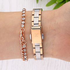 DANIEL KLEIN DKE.1.10677-7 Bileklik Hediyeli Kadın Kol Saati