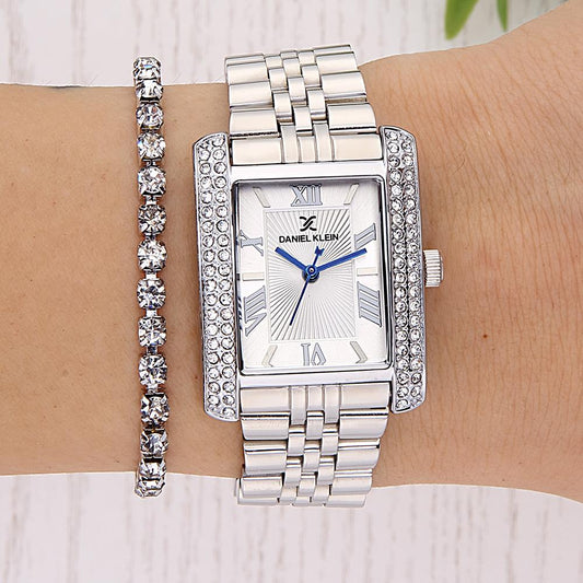 DANIEL KLEIN DKE.1.10809-1 Bileklik Hediyeli Kadın Kol Saati