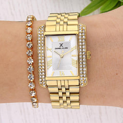 DANIEL KLEIN DKE.1.10809-2 Bileklik Hediyeli Kadın Kol Saati