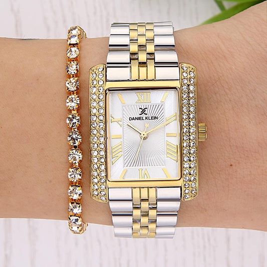 DANIEL KLEIN DKE.1.10809-3 Bileklik Hediyeli Kadın Kol Saati