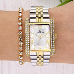 DANIEL KLEIN DKE.1.10809-3 Bileklik Hediyeli Kadın Kol Saati