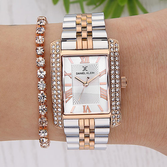 DANIEL KLEIN DKE.1.10809-5 Bileklik Hediyeli Kadın Kol Saati