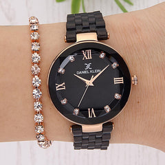 DANIEL KLEIN DKE.1.10811-5 Bileklik Hediyeli Kadın Kol Saati