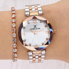 DANIEL KLEIN DKE.1.10811-6 Bileklik Hediyeli Kadın Kol Saati