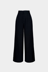 Wear Three Points Noir Keten Pantolon