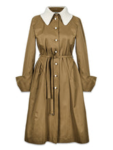 WAYT Grotesque Dreams Khaki Trench Coat