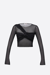 Wear Three Points Carrie Tulle Blouse